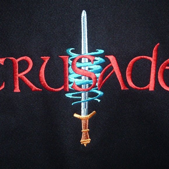 Crusade Babylon 5 Film Crew wool bomber jackets Sichel M Vintage tv series - Picture 3 of 9